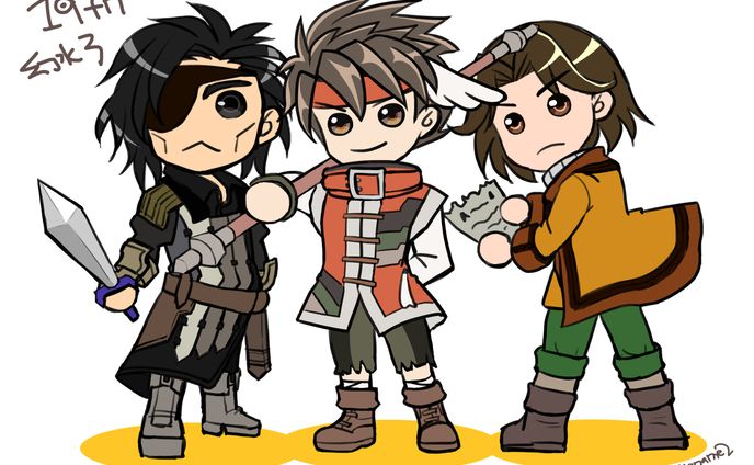 二次創作　幻想水滸伝3　ミニキャラ　