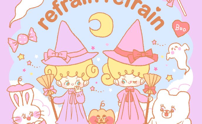 クッキー専門店 refrain refrain 様／イラスト制作（2019）