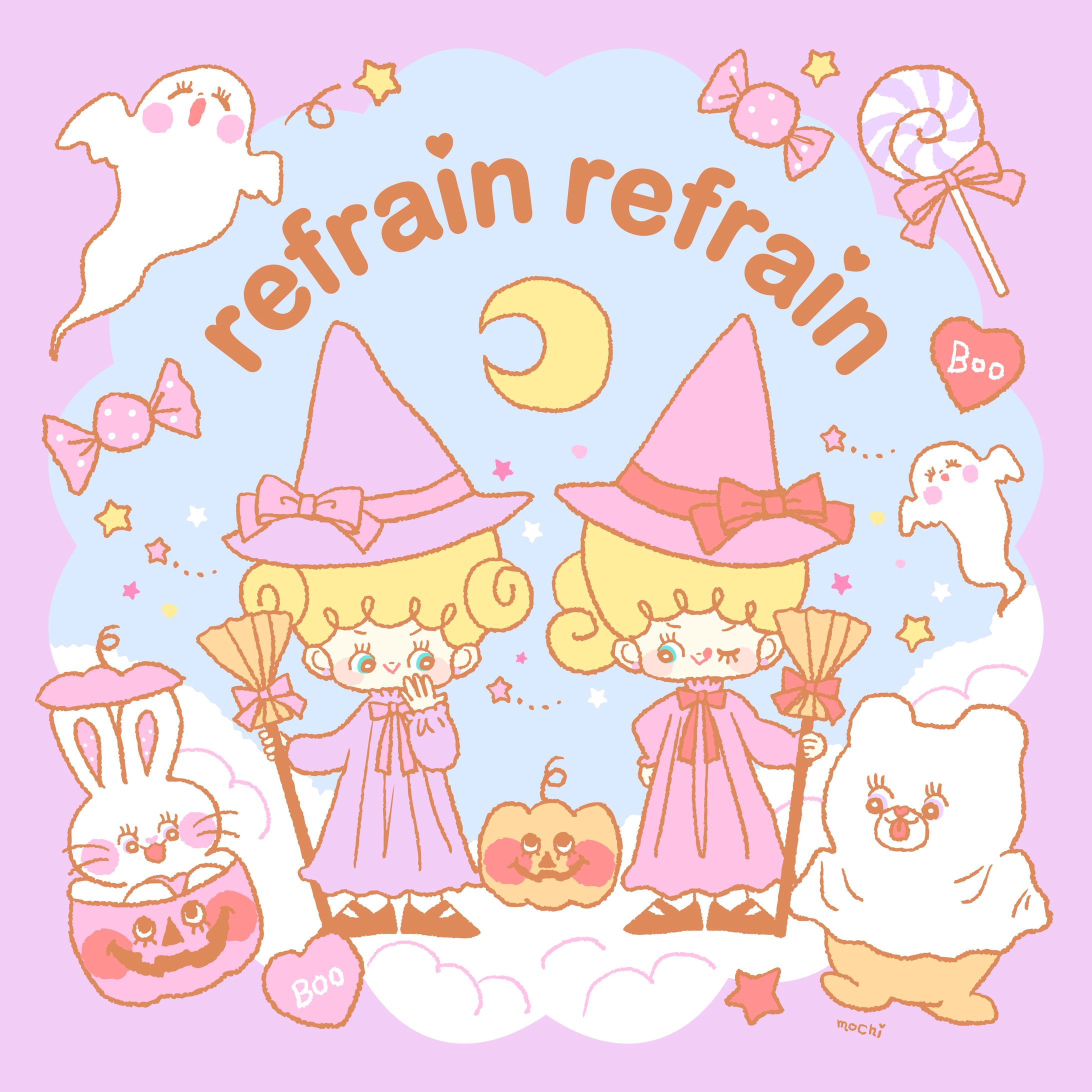クッキー専門店 refrain refrain 様／イラスト制作（2019）-1