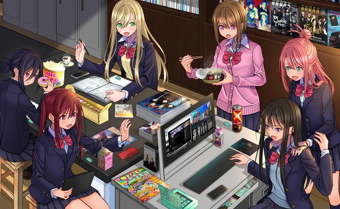 社畜とJKとヴィジュアル系 第５巻 表紙