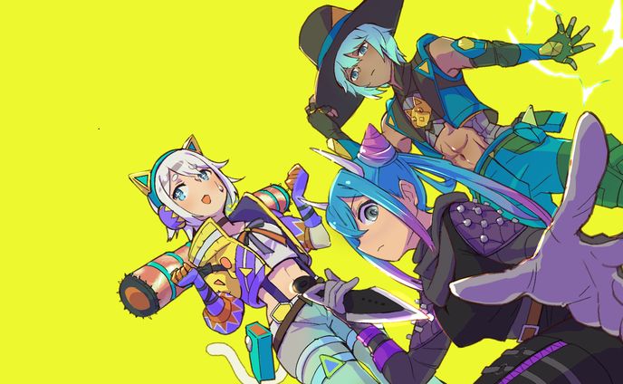 【お仕事】ゲームコラボ用サムネ