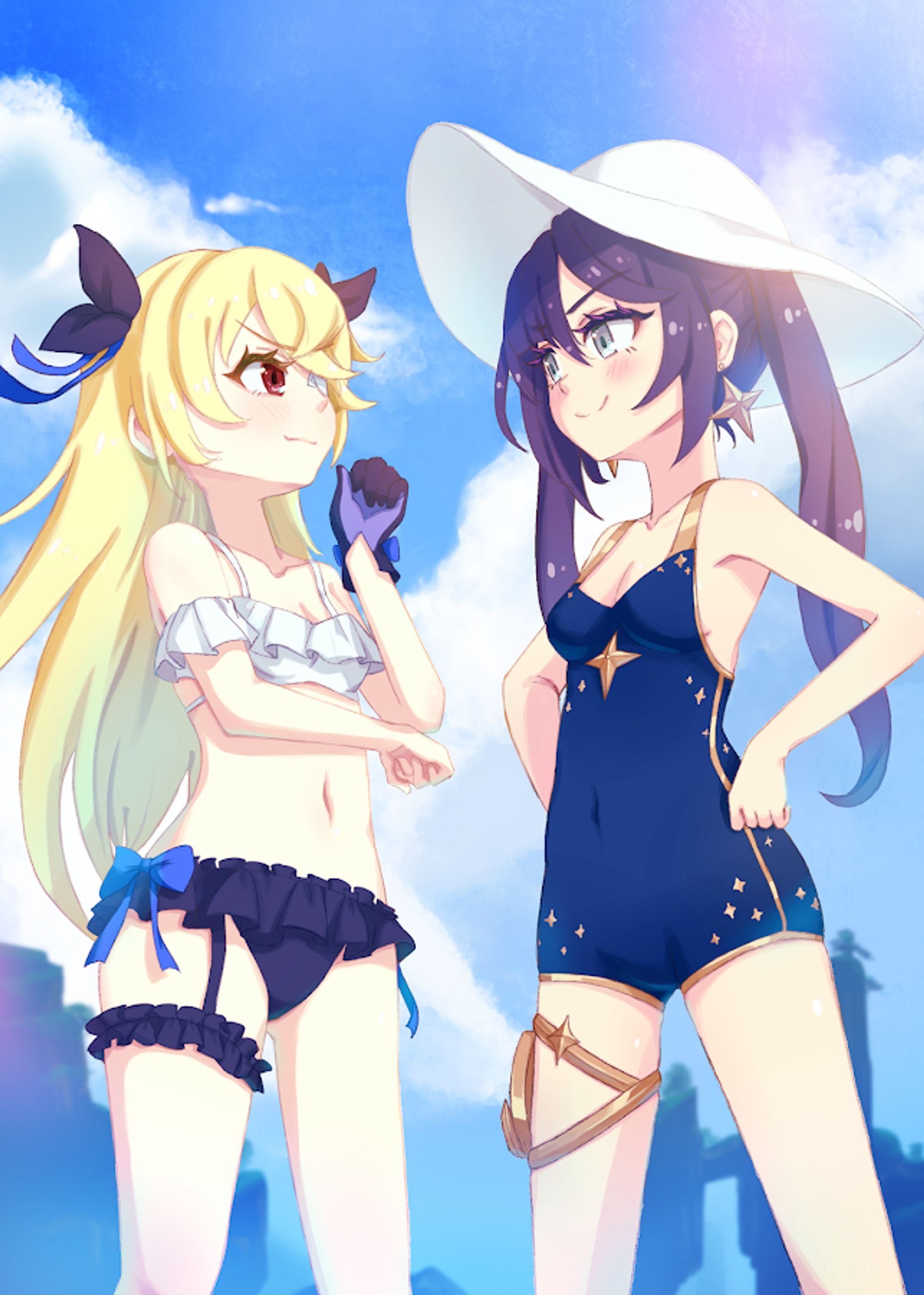  フィッシュル x モナ-1