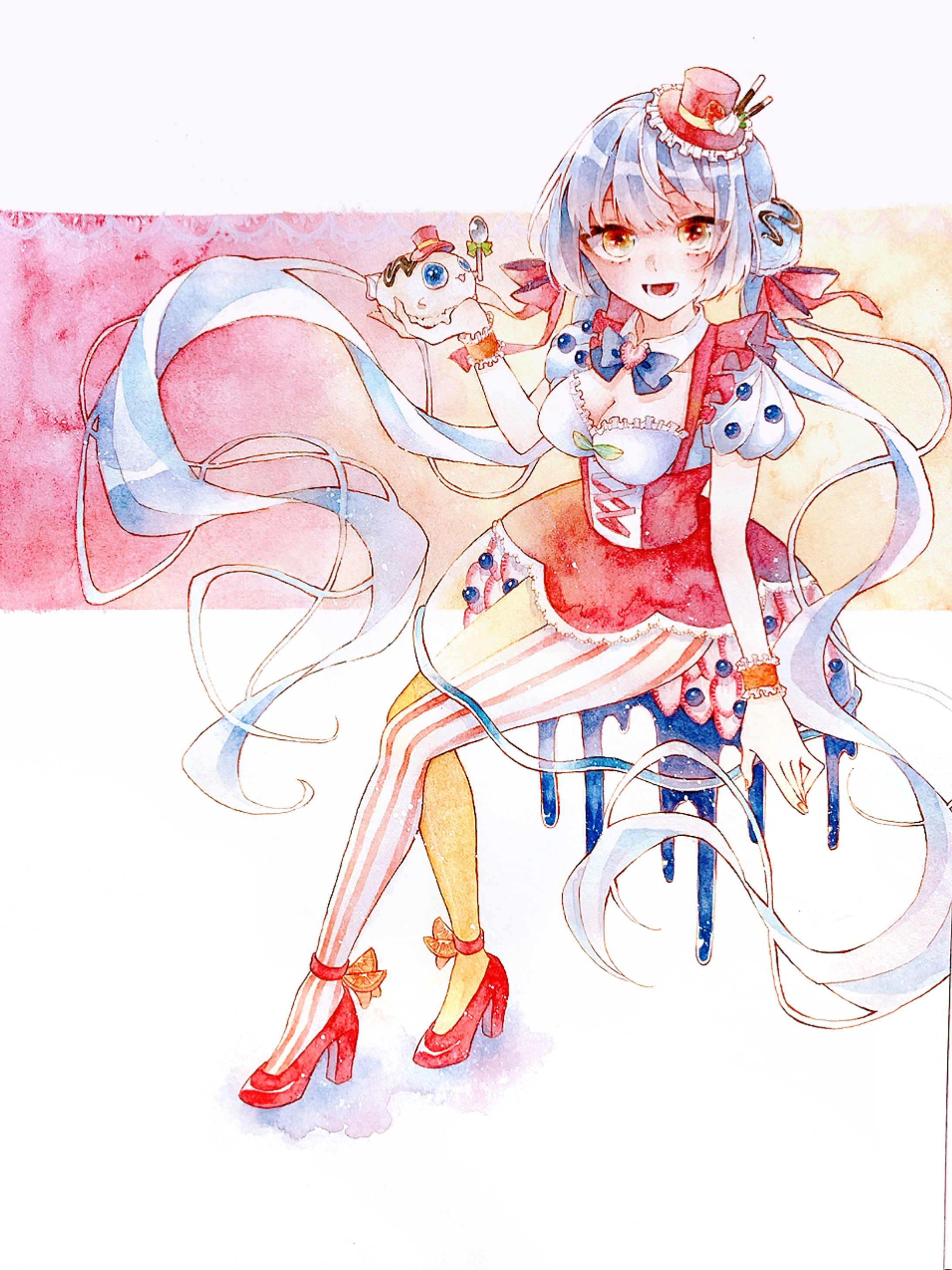 創作 パフェ 擬人化-1