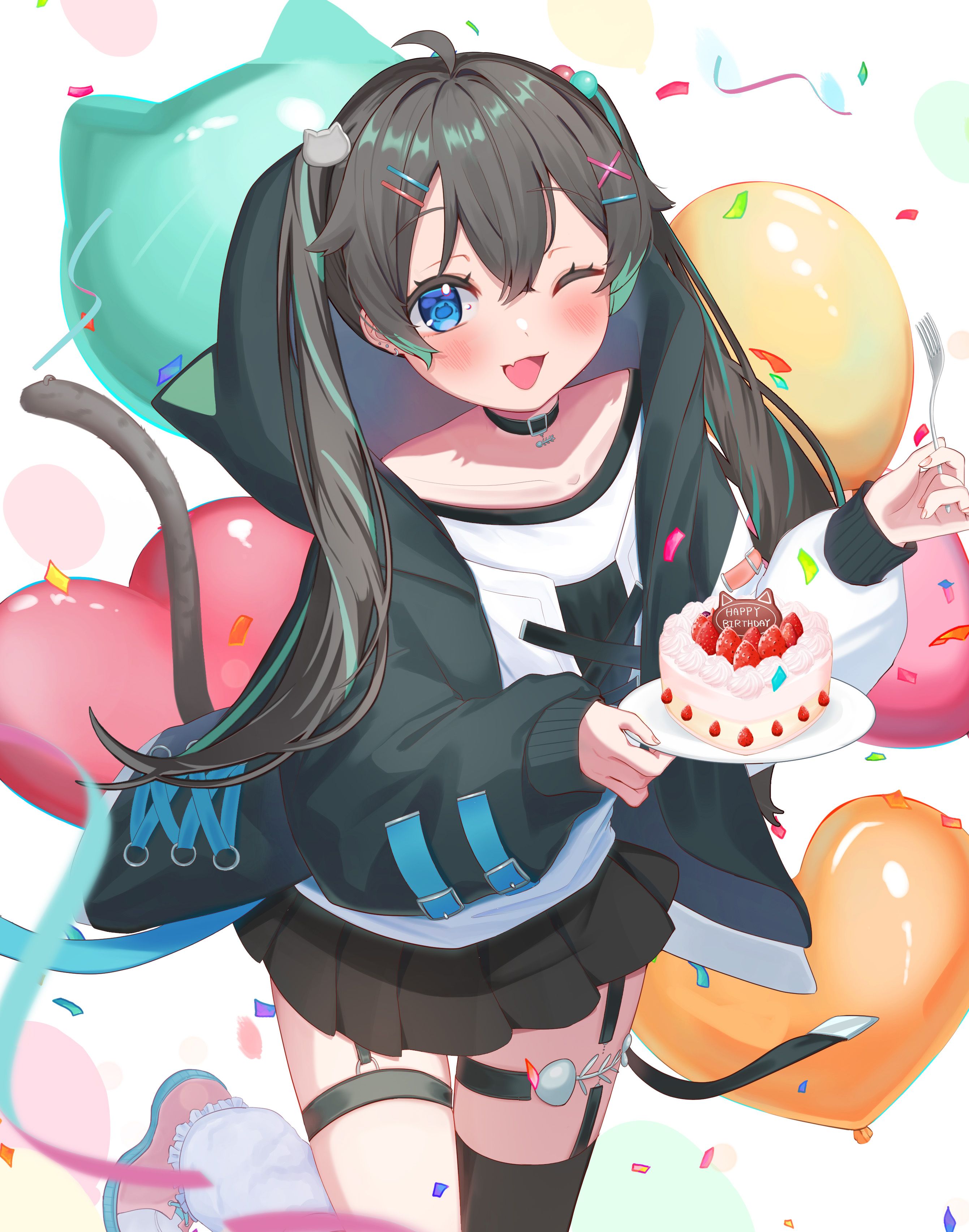 Vtuber 山田ねる様 誕生日グッズイラスト