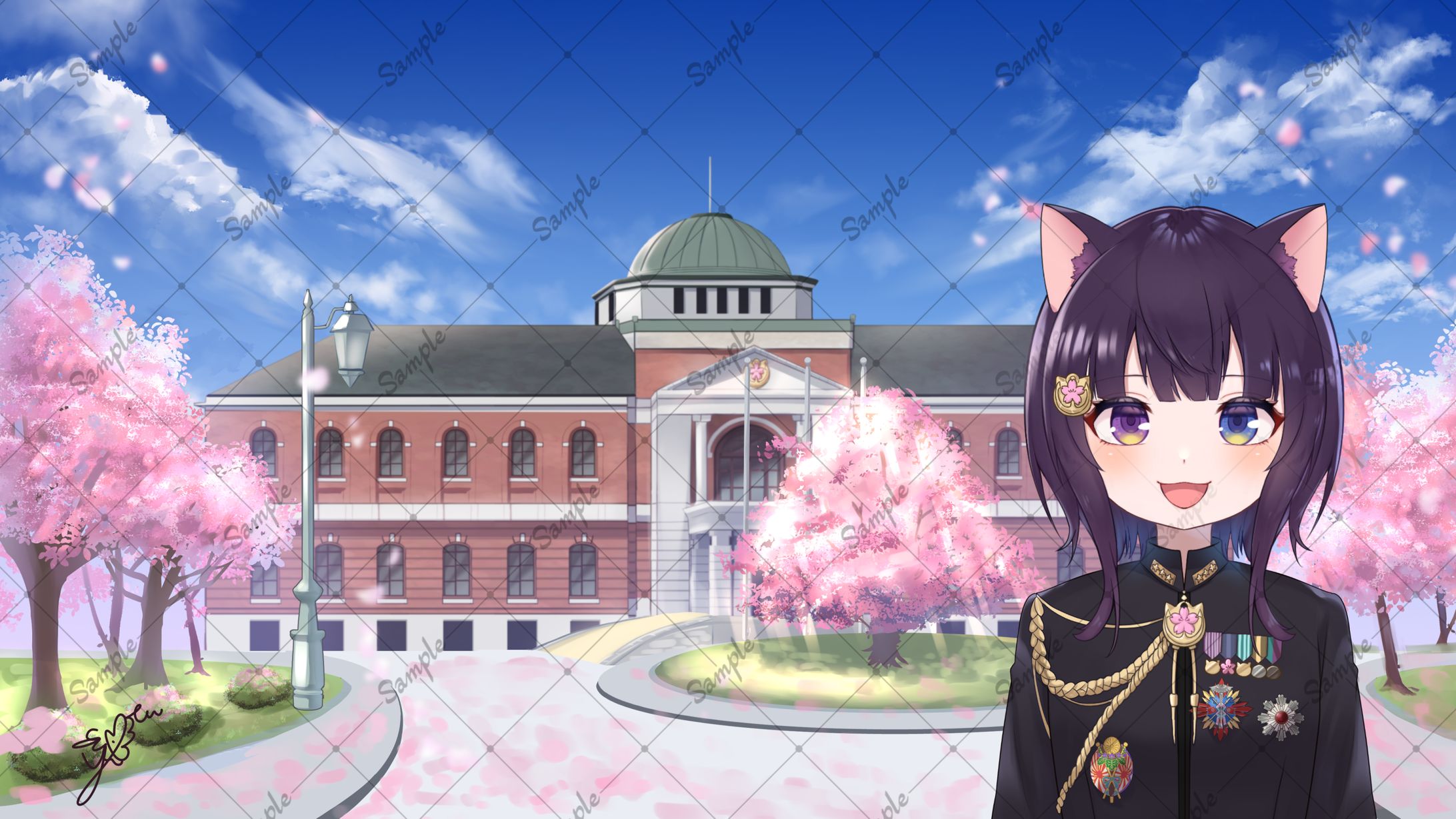 猫沖みいろ様　一枚絵-1