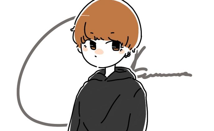 シンプル似顔絵