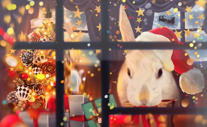 クリスマスポストカード