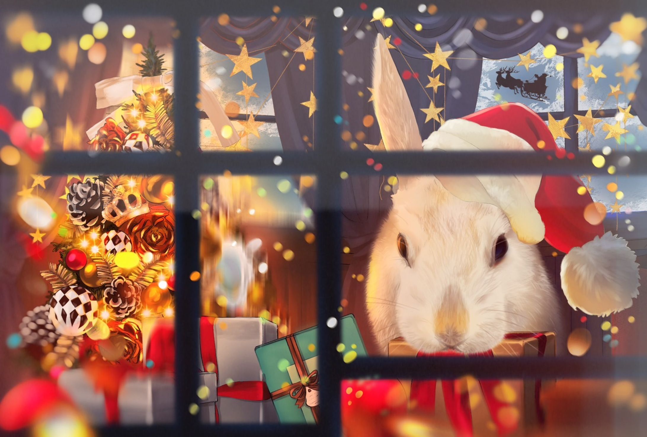 クリスマスポストカード-1