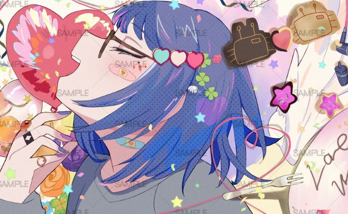 しいる様【愛言葉Ⅳ】歌ってみた動画イラスト