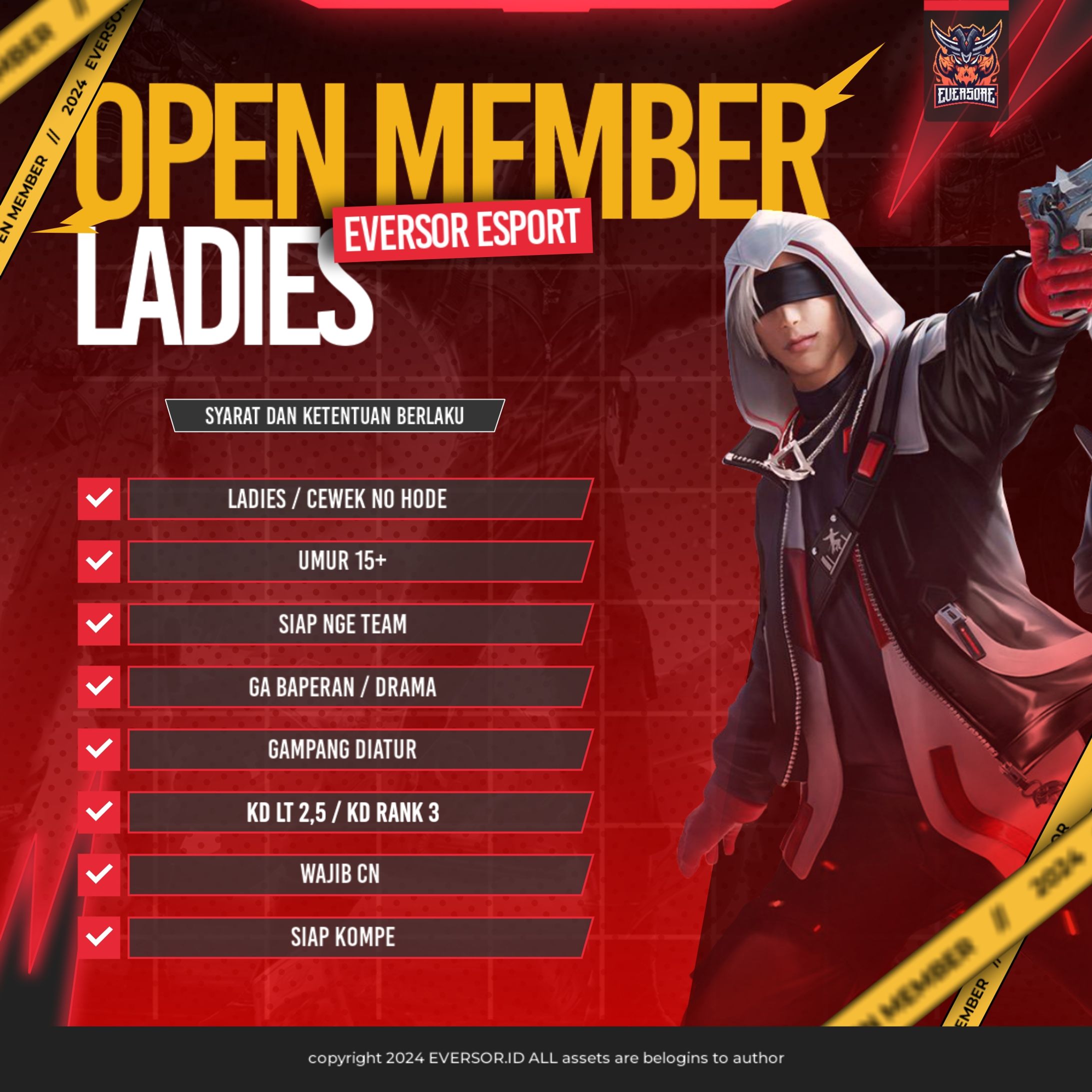[ Poster ] List Esport Recruitmen -1