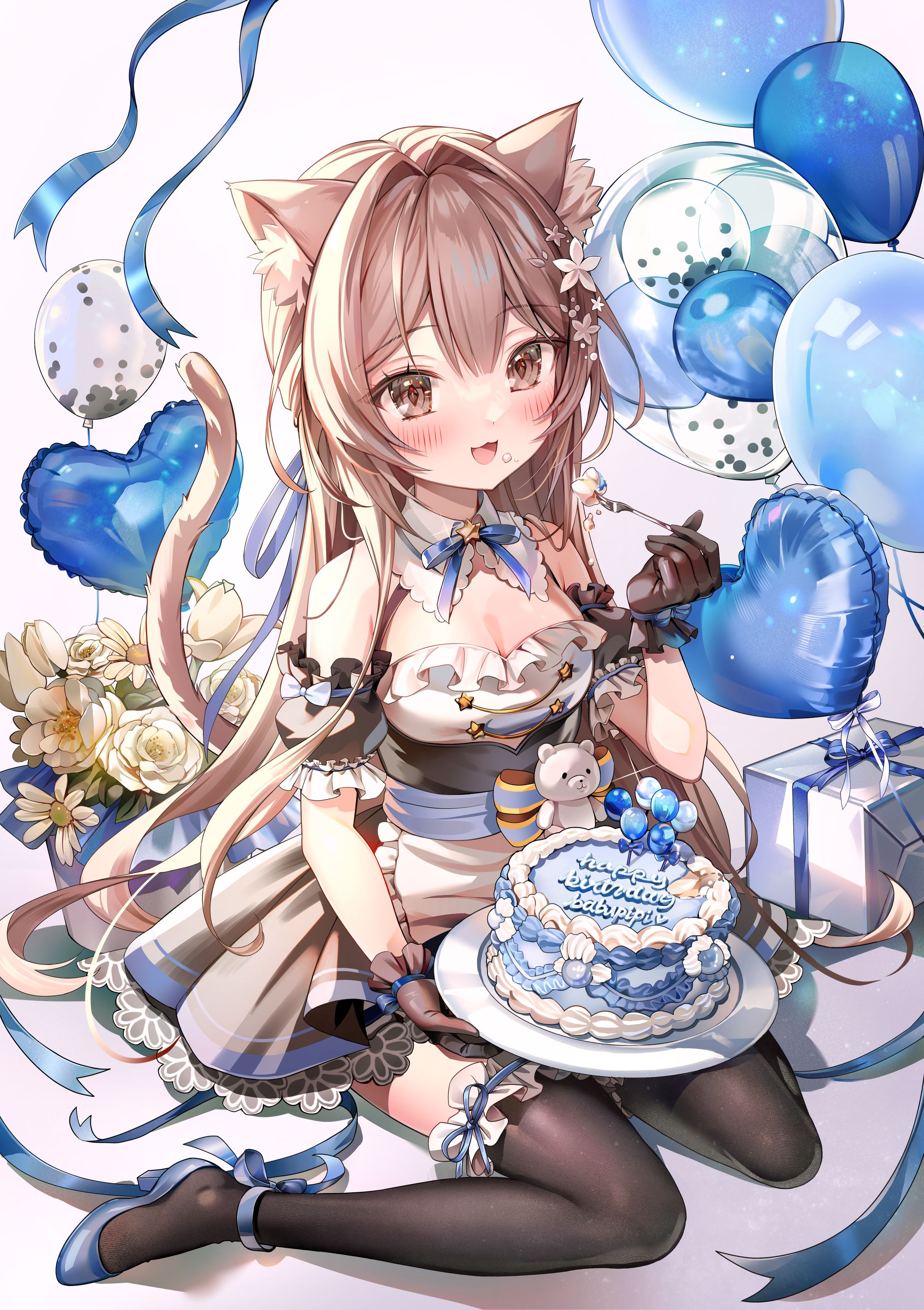 「ばぶぴぴ様」誕生日イラスト-1