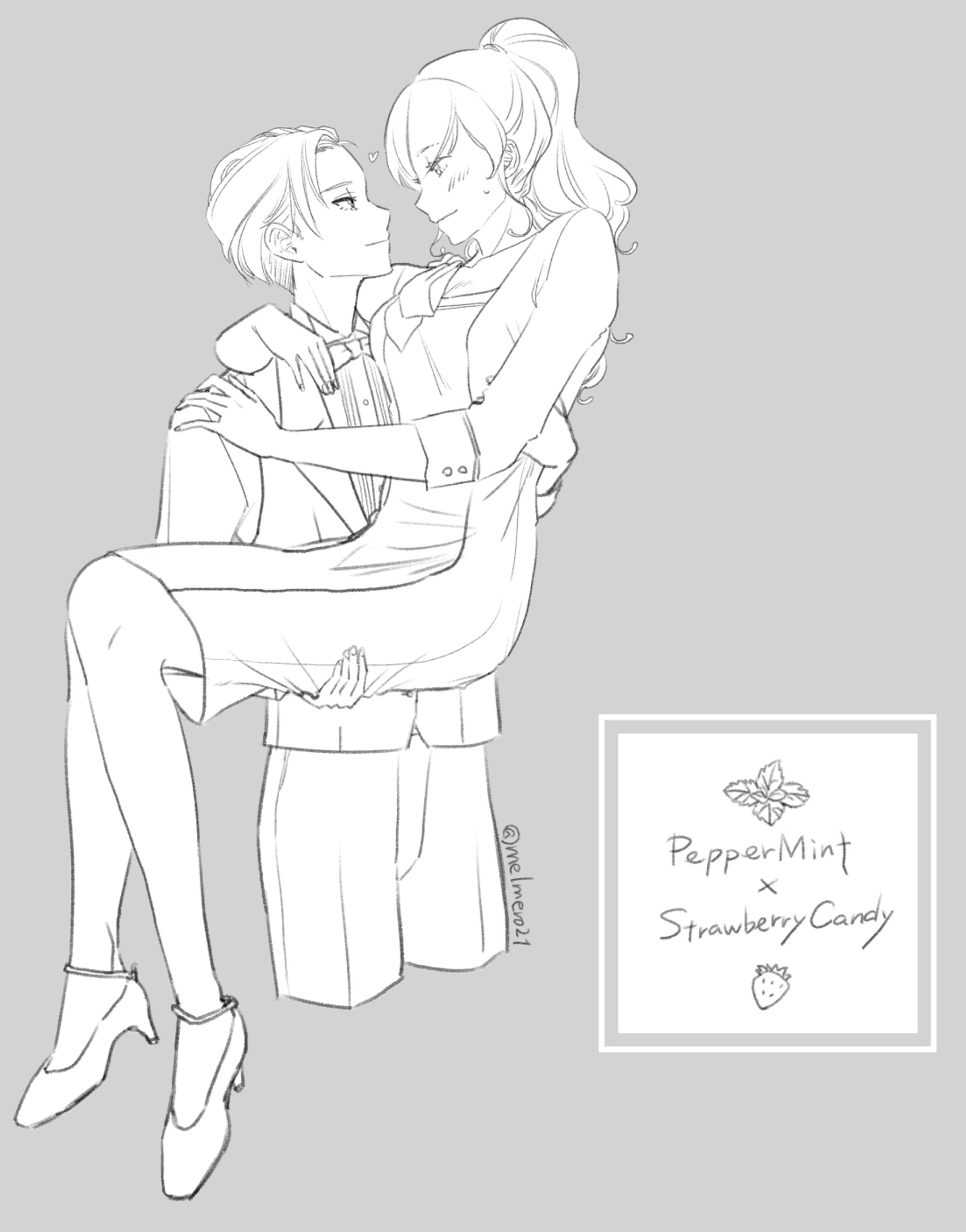 戦闘員抱っこして♡-1