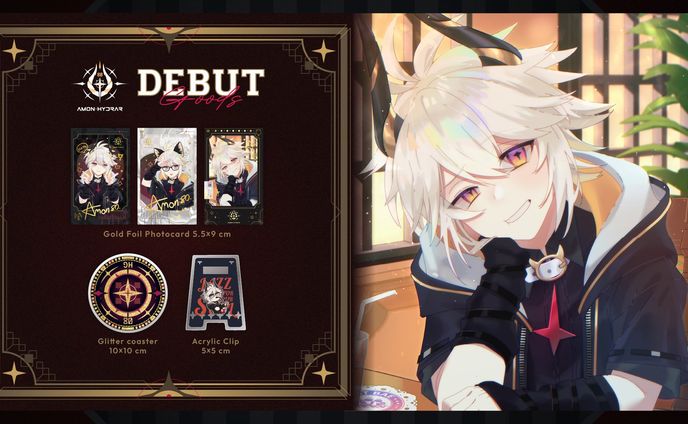 Vtuber Arts & Merchandise designs