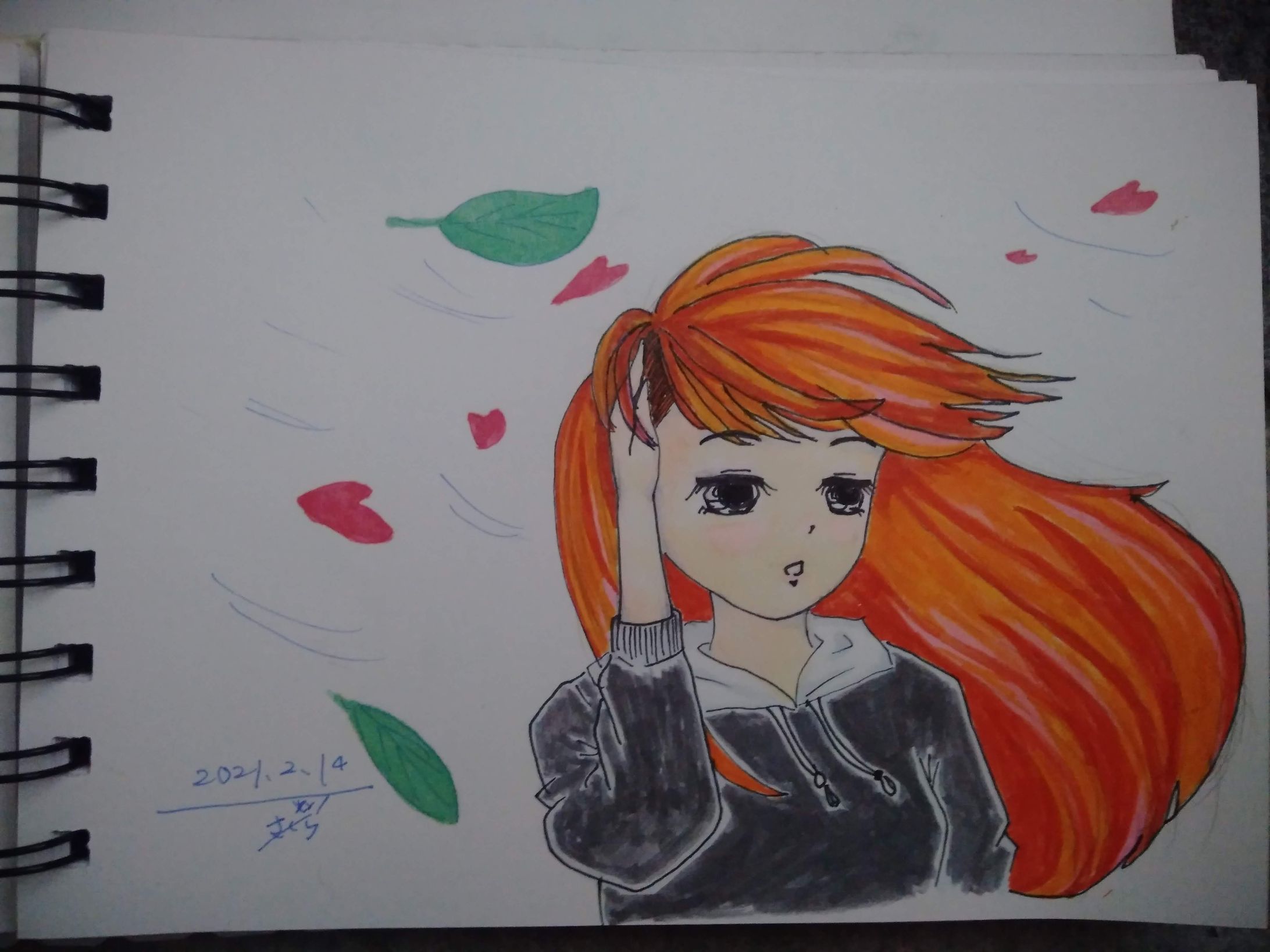 アナログイラストsample画像⑩-1