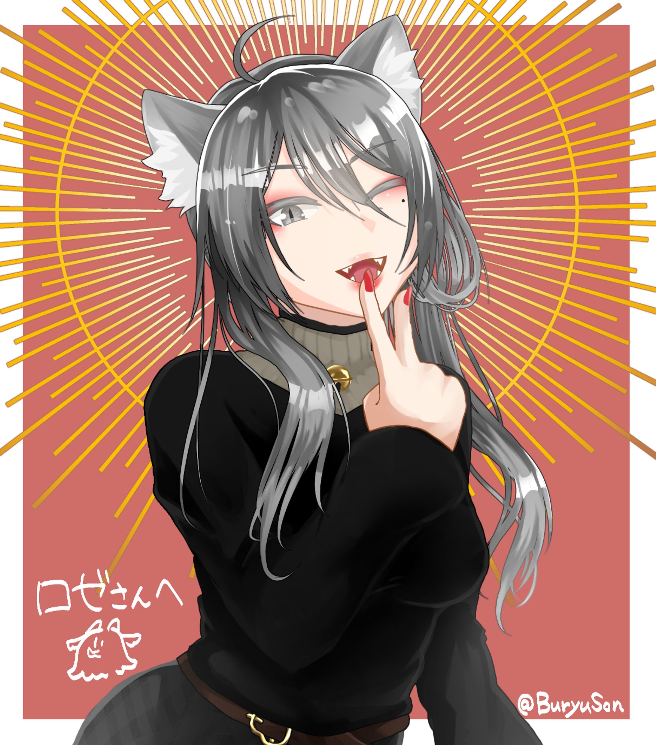 ロゼさんお誕生日イラスト-1