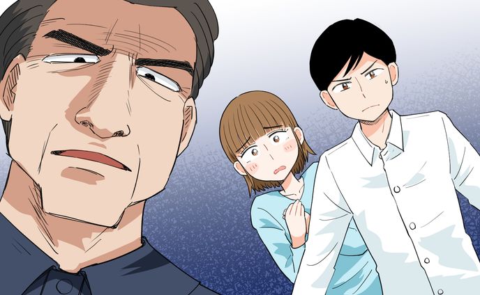 漫画「仕事ができる義父と同居したら」作画制作