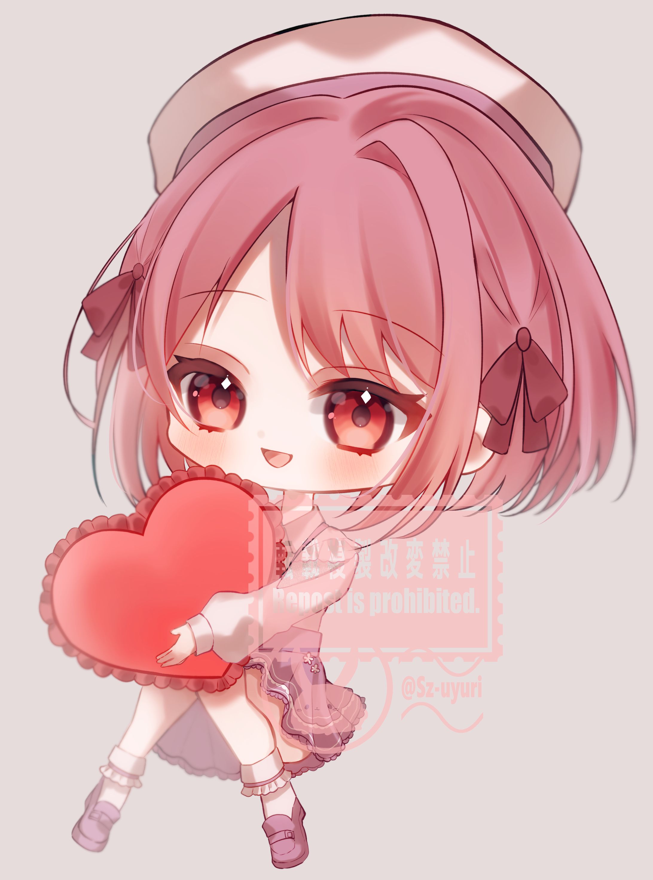 『お仕事』IRIAMライバー様SDイラスト-1