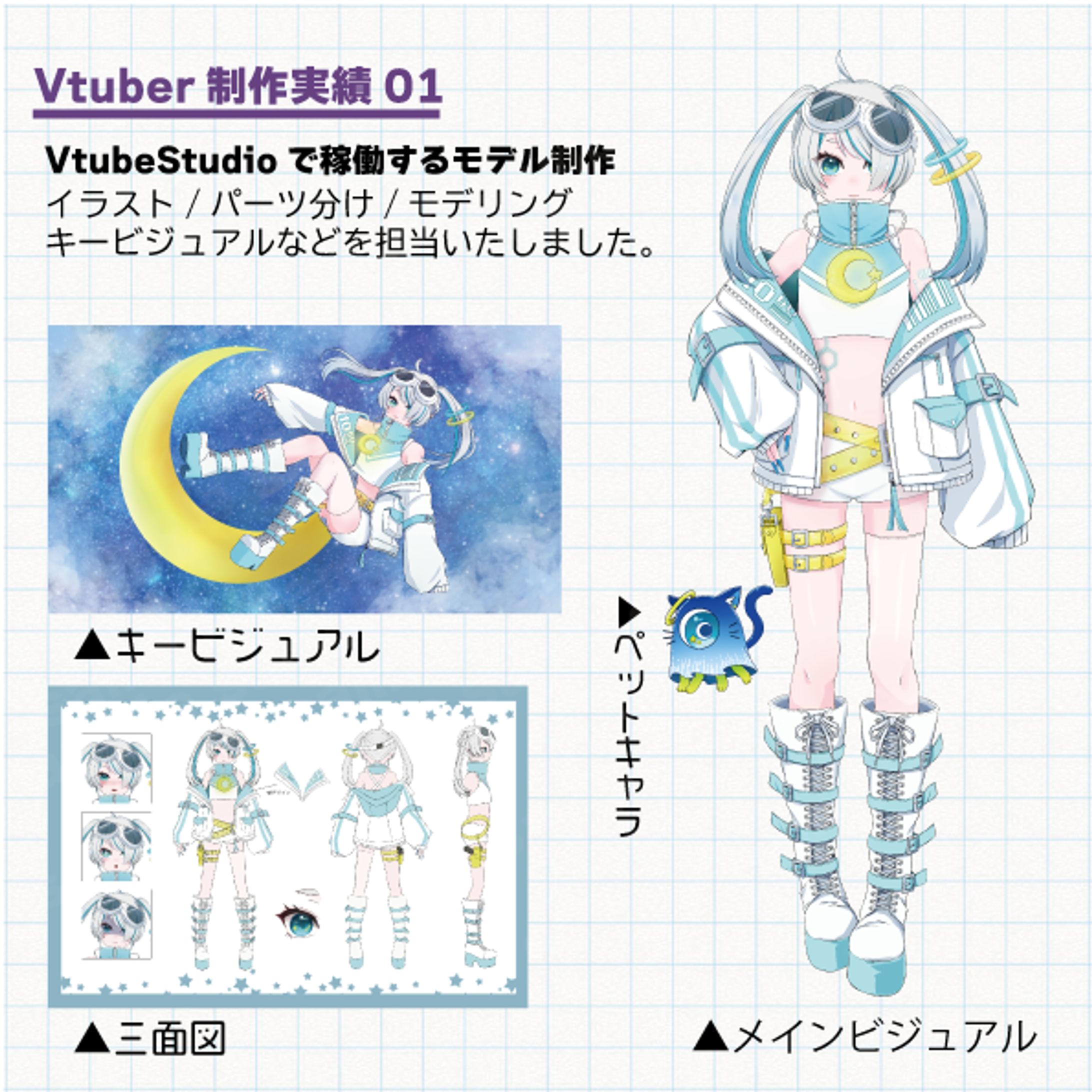 Vtuber制作実績01-1