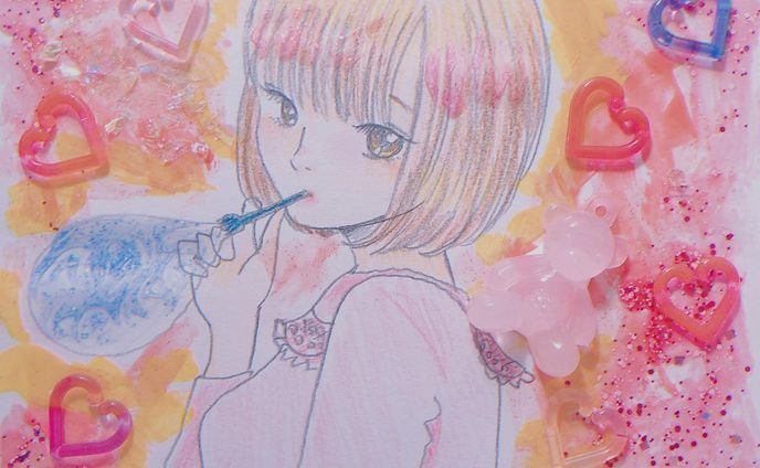 #art #kawaii #ファンシー #ゆめかわいい