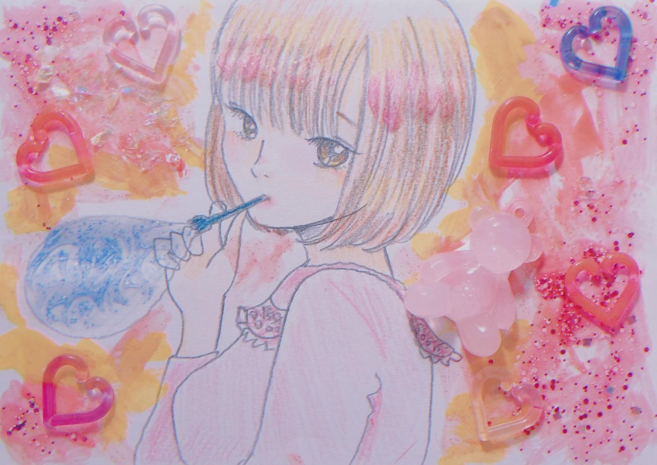 #art #kawaii #ファンシー #ゆめかわいい-1