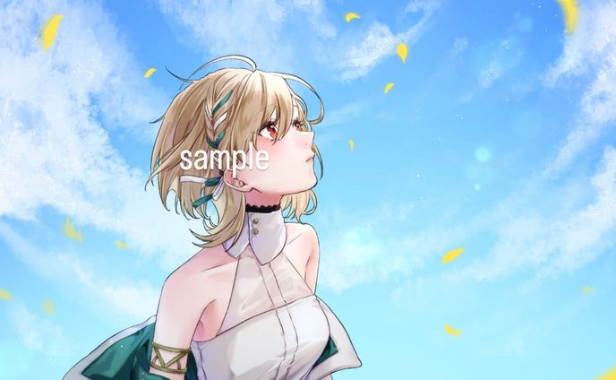 なずな様　歌ってみたmv絵