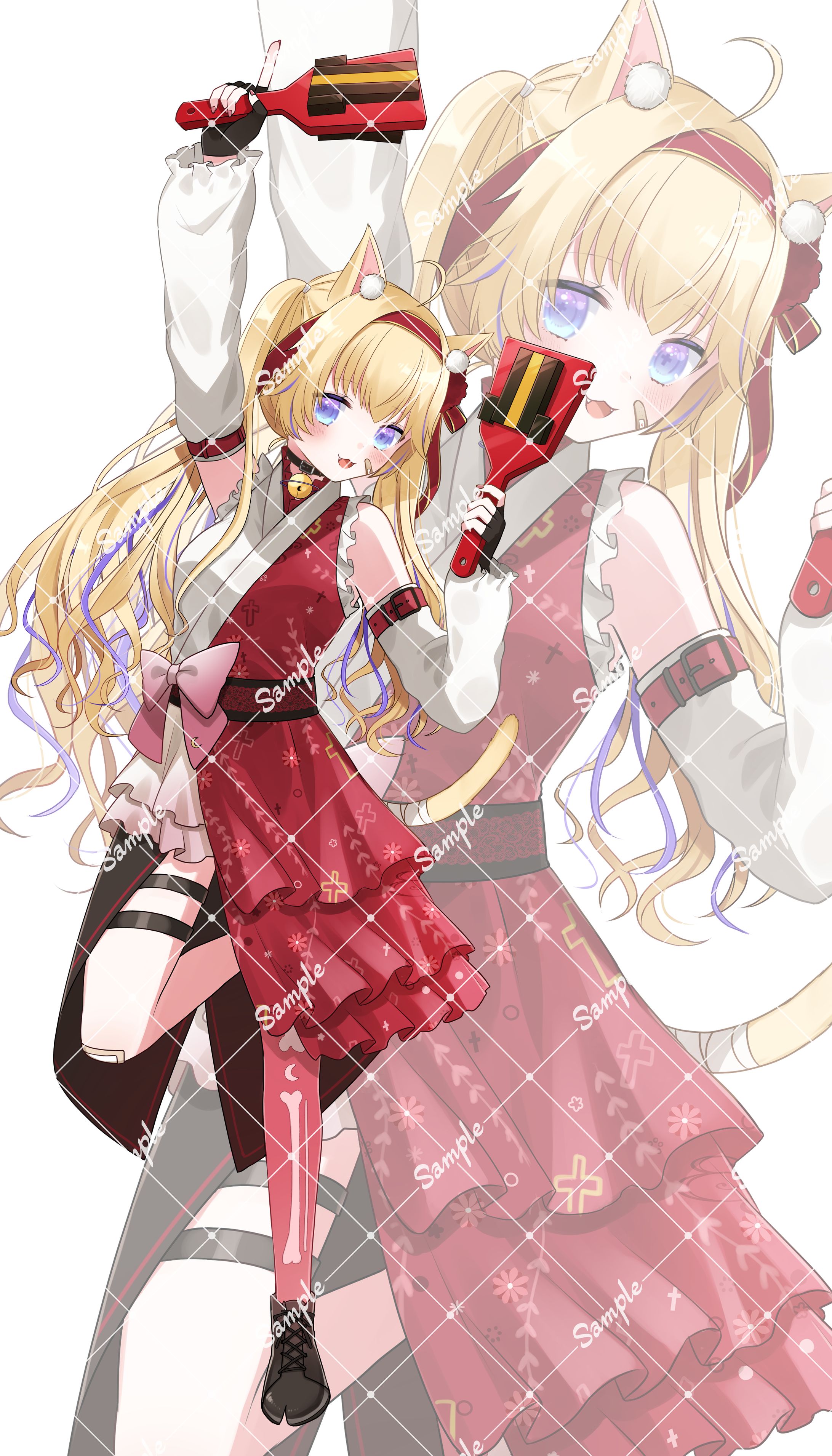 黒ヱるあ 様 / 全身立ち絵(絵柄寄せ)-1