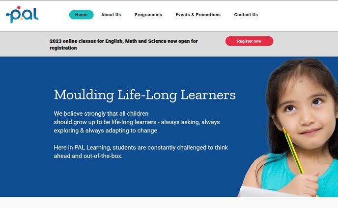 PAL Learning website