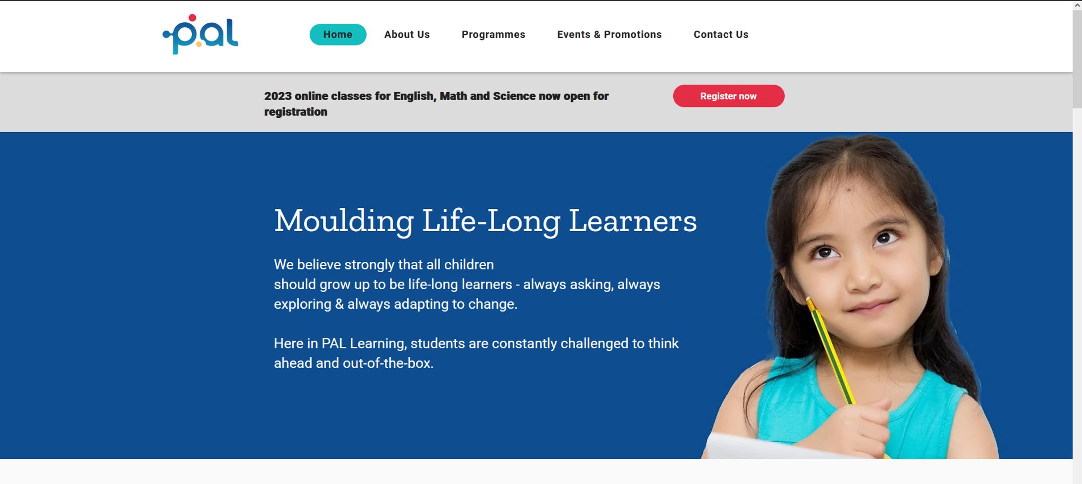 PAL Learning website-1