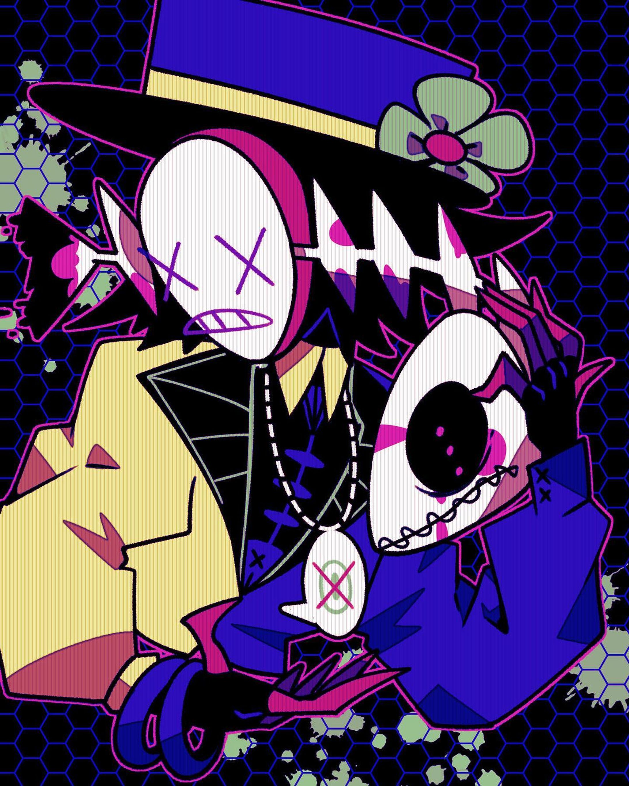 #イラスト #人外 #オリジナルイラスト 
#オリジナルキャラクター #illustration #monster #originalcharacter #characterdesign #touseioc-1