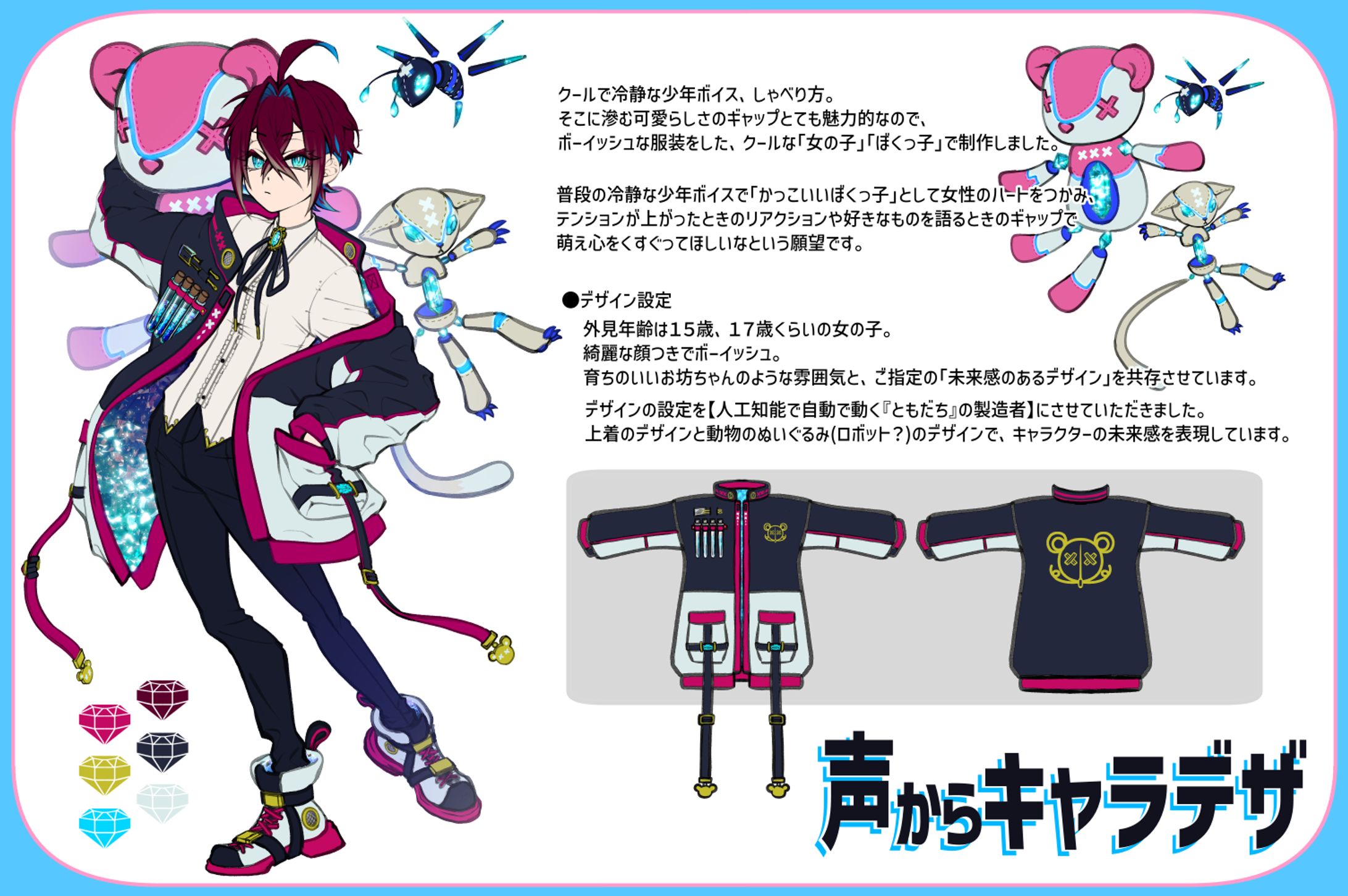 [コミッション]声からキャラデザ-1