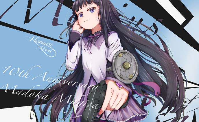 アニメ10周年記念イラスト
