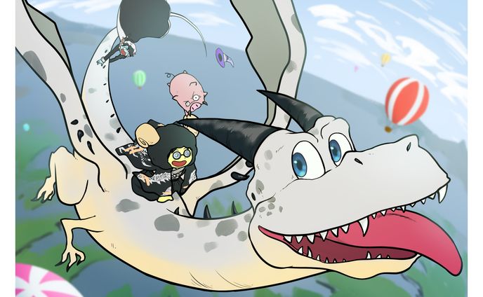 ドラゴンクエスト10 年賀イラスト