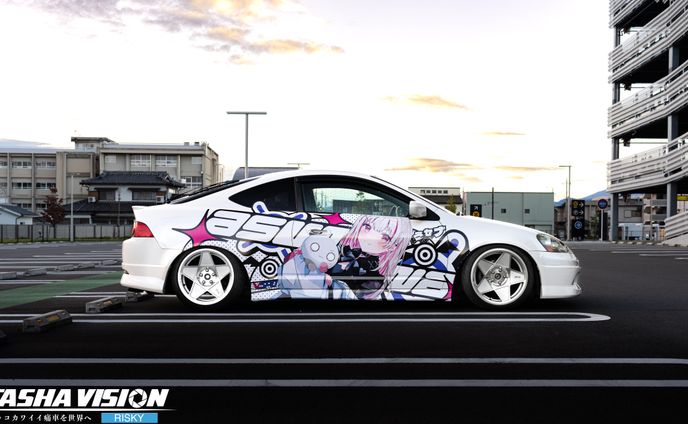 DC5 インテグラ×空澄セナ｜痛車デザイン