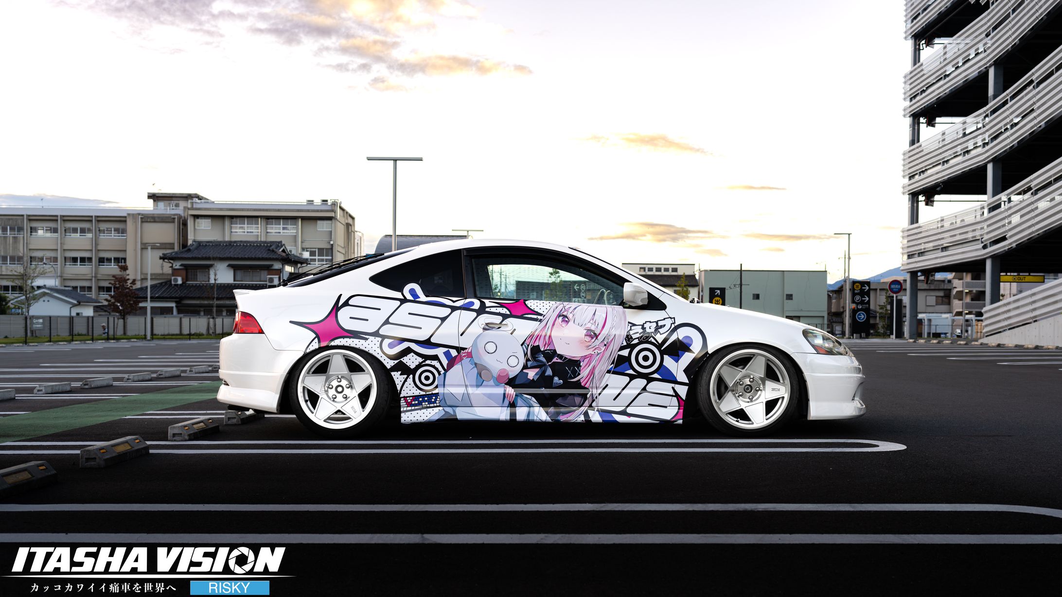 DC5 インテグラ×空澄セナ｜痛車デザイン-1