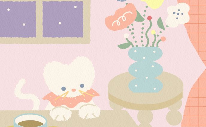 shop card illustration