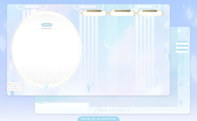 VTuber Overlays Design
