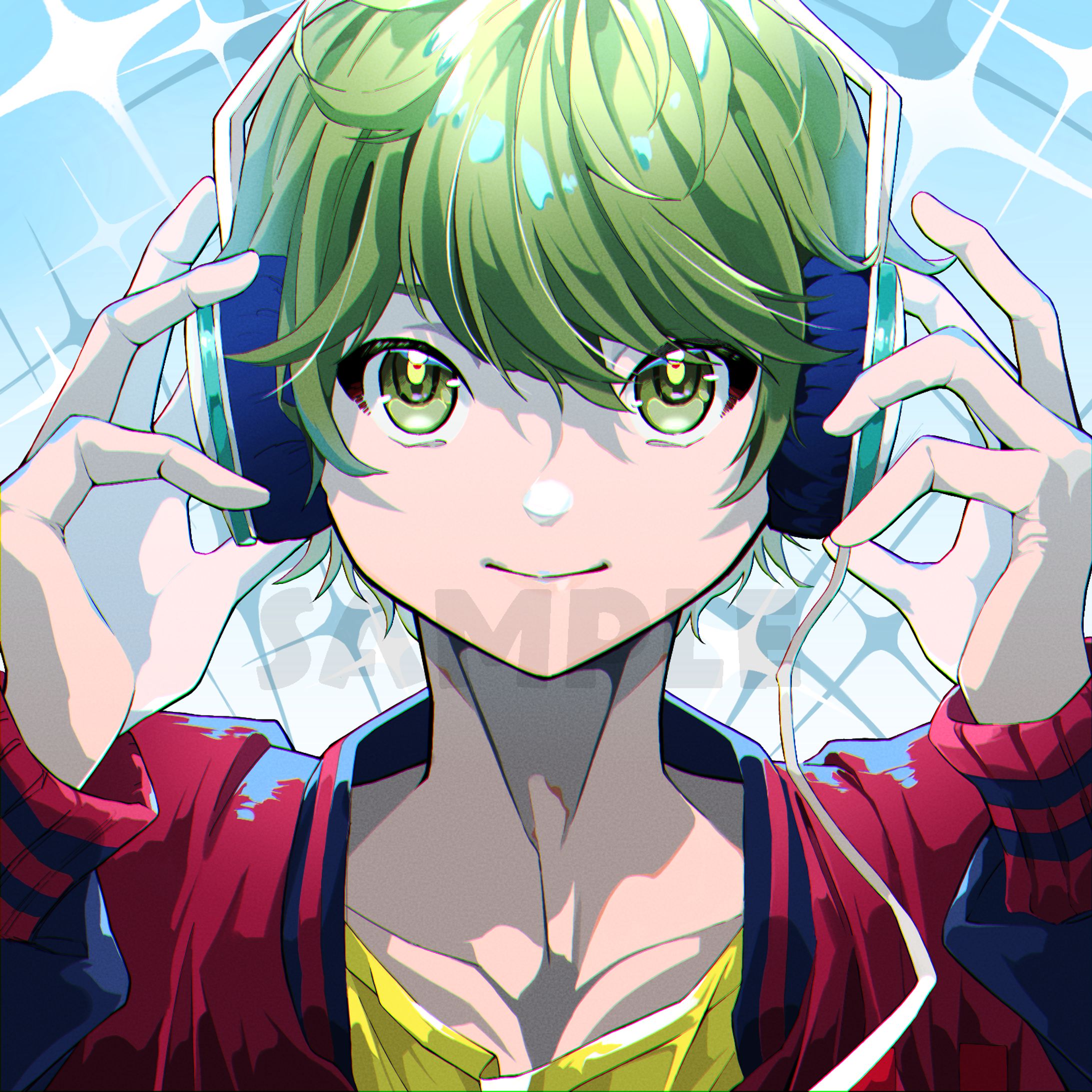 ビジュアルノベルゲーム『インビジブル』サウンドトラックイラスト-1
