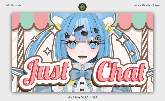 グラフィック、logo‧vtuber