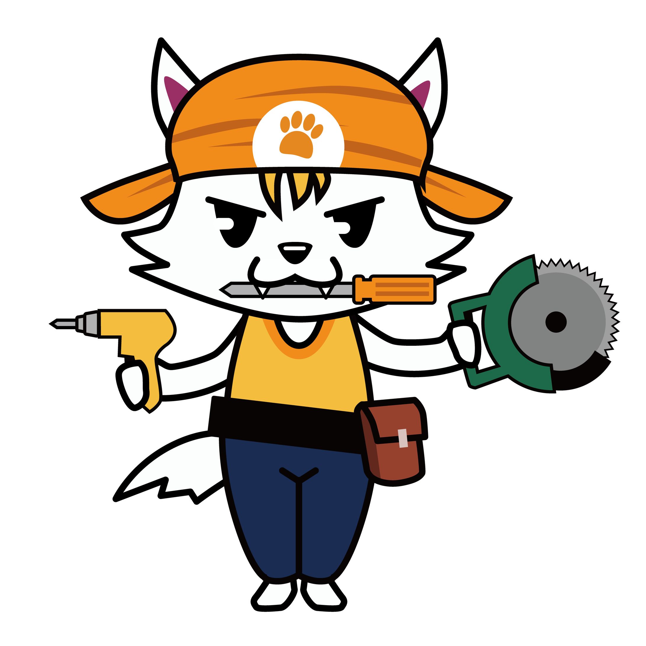 コンペティション用イラスト【オオカミ】-1