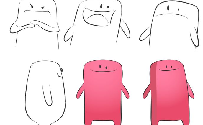 Concept Art for Ads Mobbles Game