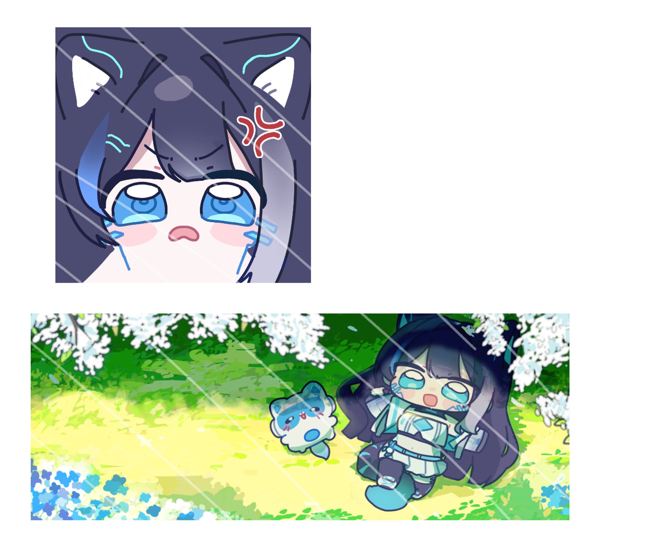 밍순님 굿즈일러스트-1