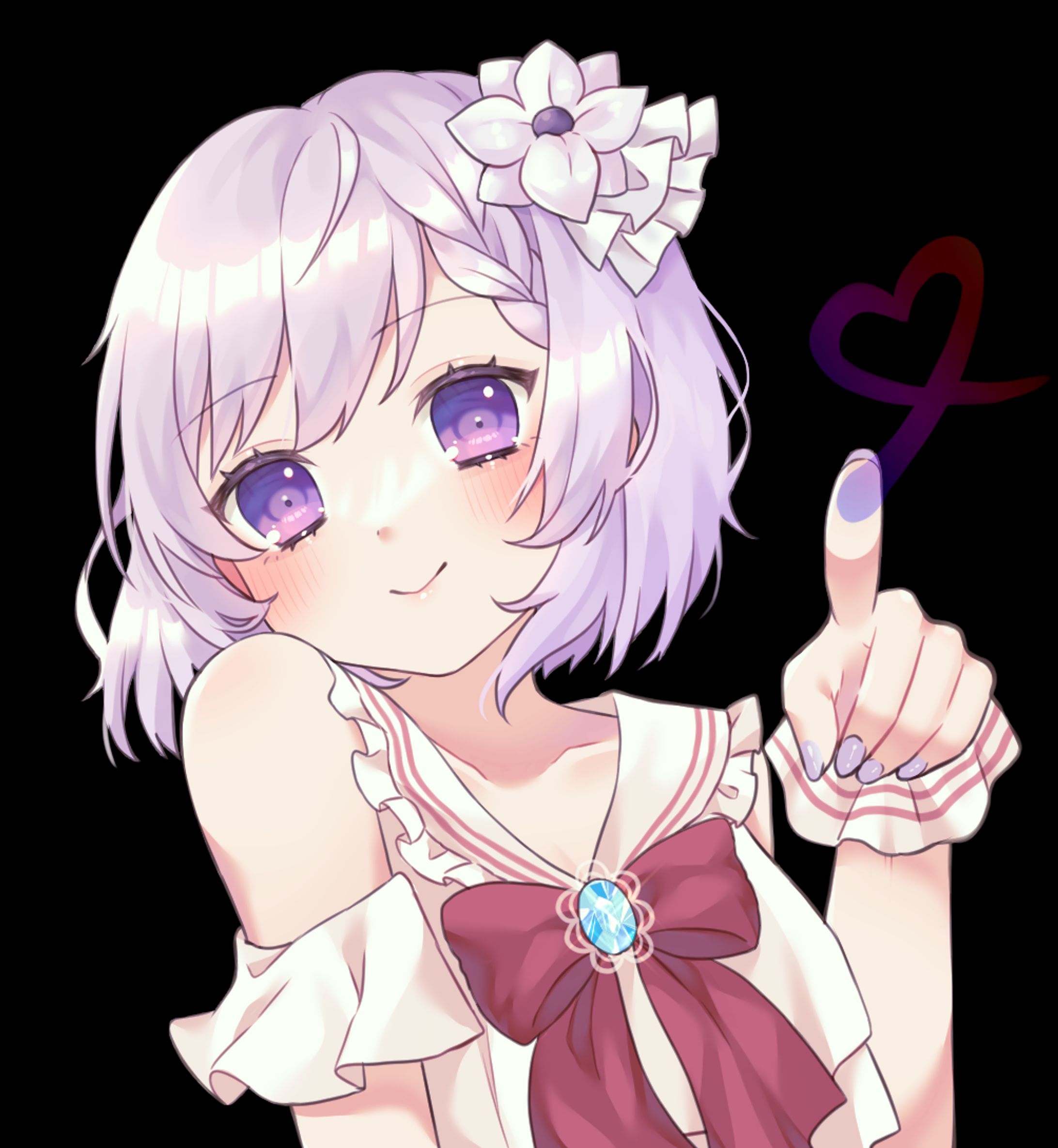 Vtuberさんのイラスト-1