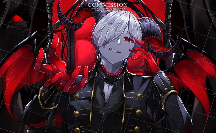 【ご依頼】デーモンロード　MVイラスト（差分あり）