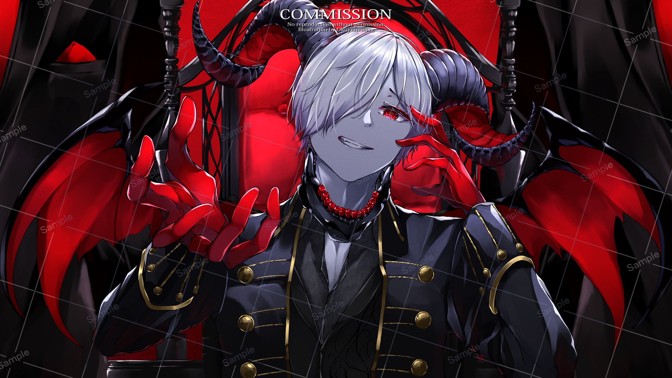 【ご依頼】デーモンロード　MVイラスト（差分あり）-1