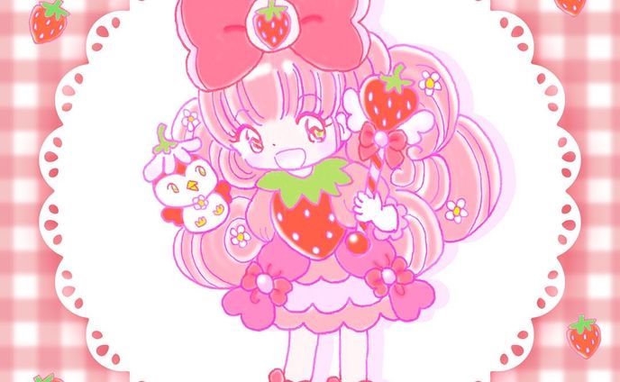  デジタルイラスト（オリジナルキャラ）