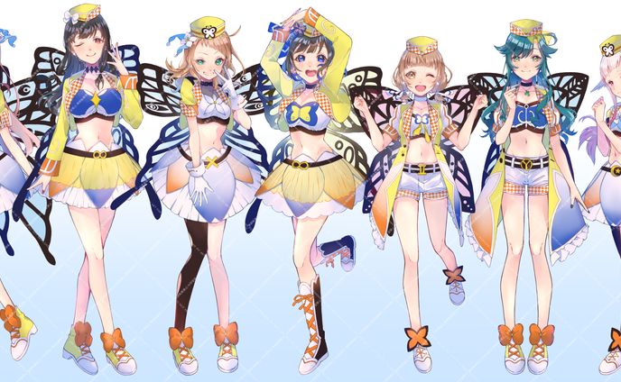 歌ってみた動画(立ち絵)