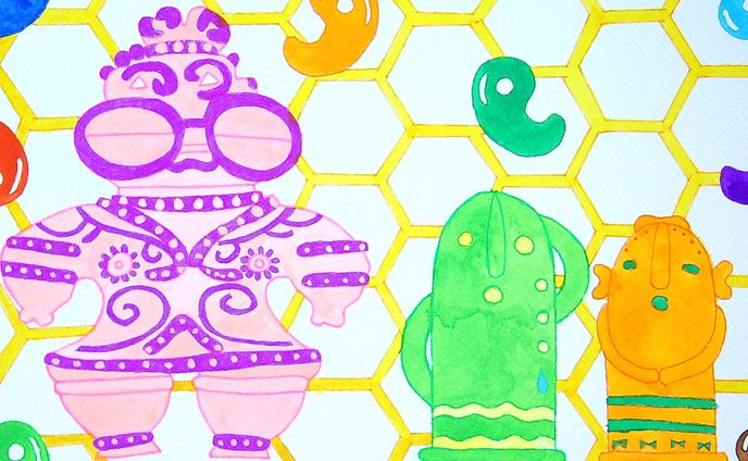 イラストレーター、漫画、文具