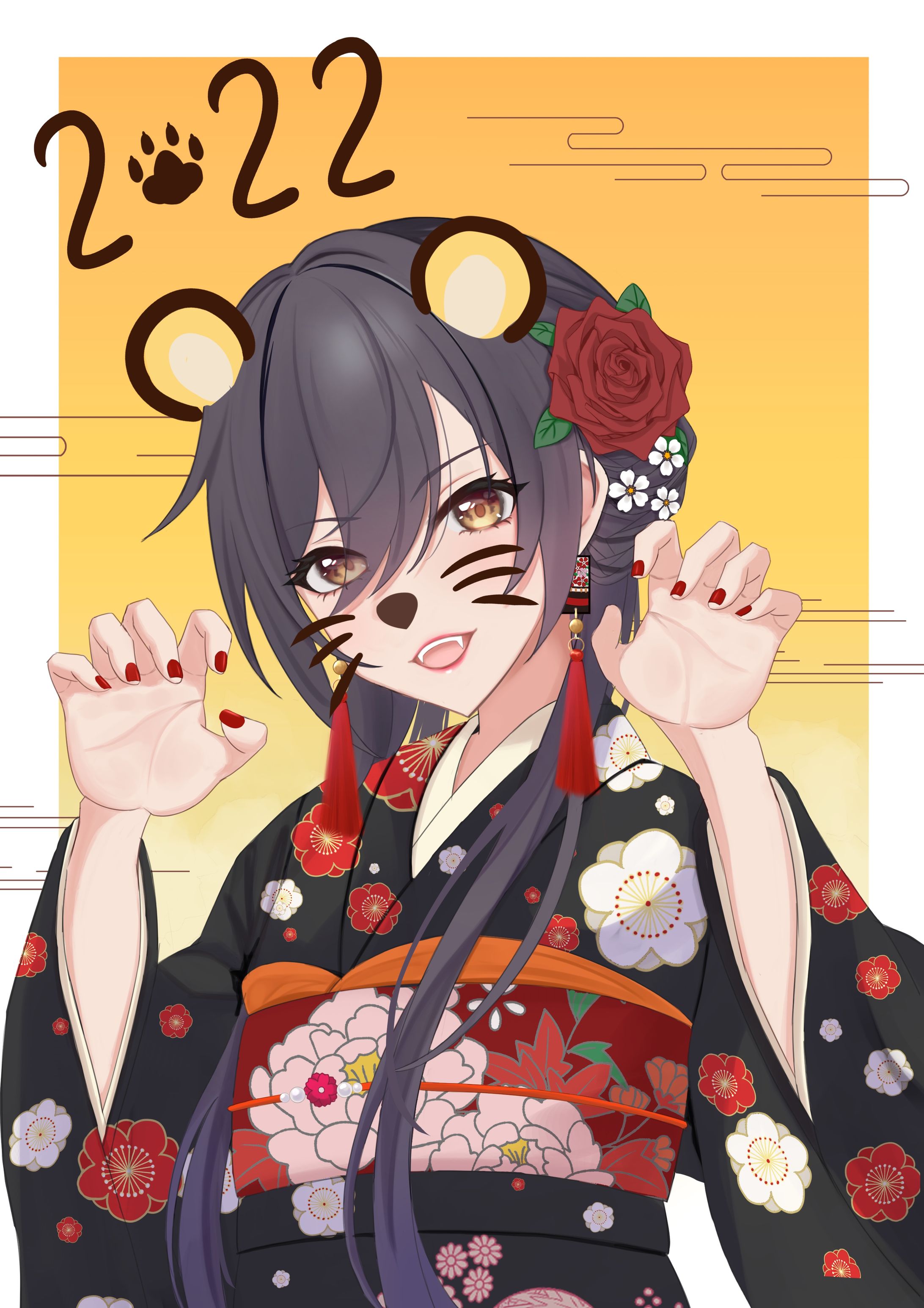 2022新年着物咲耶-1