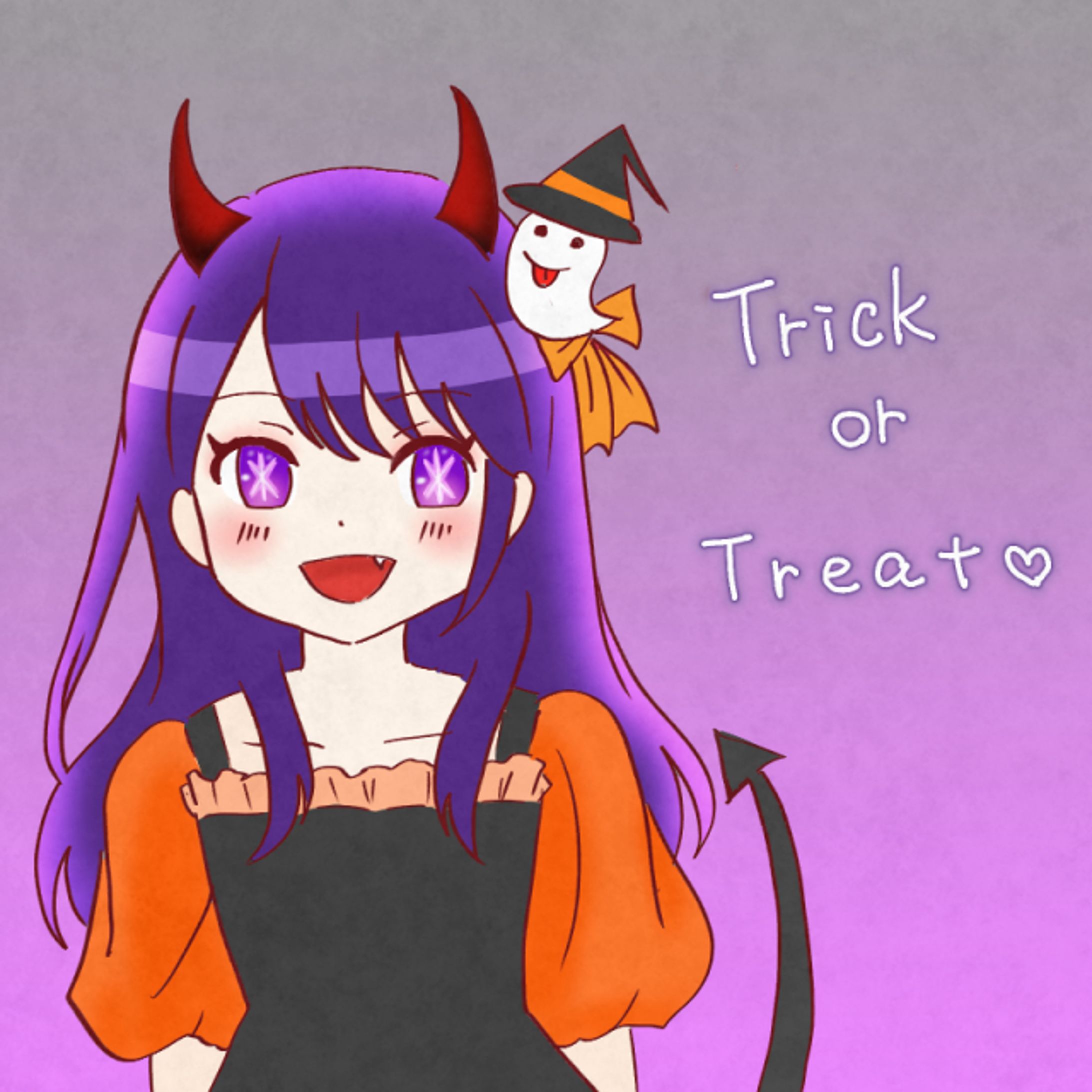 ハロウィンイラスト　星野アイ-1