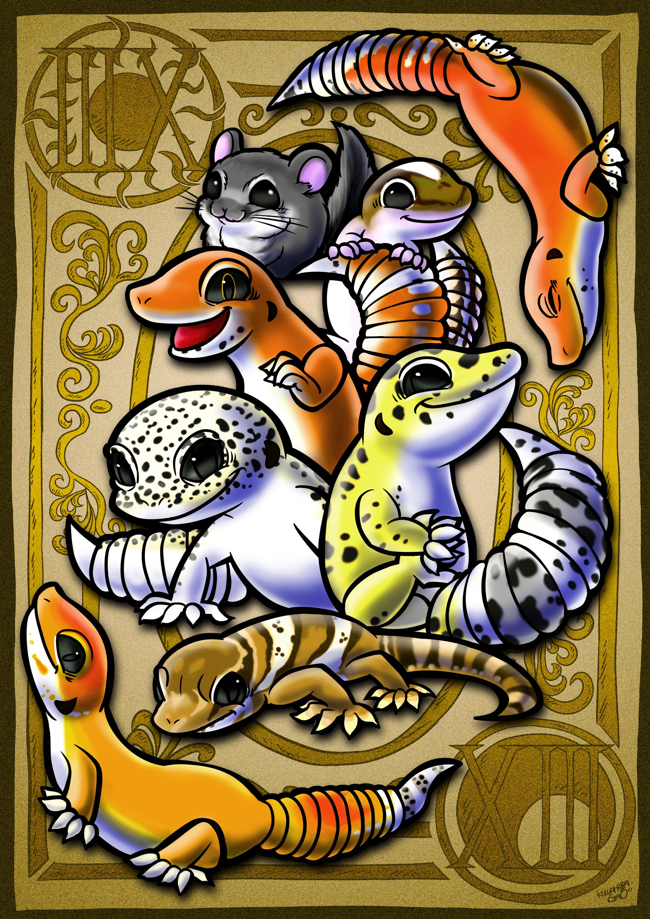 ペット似顔絵-1